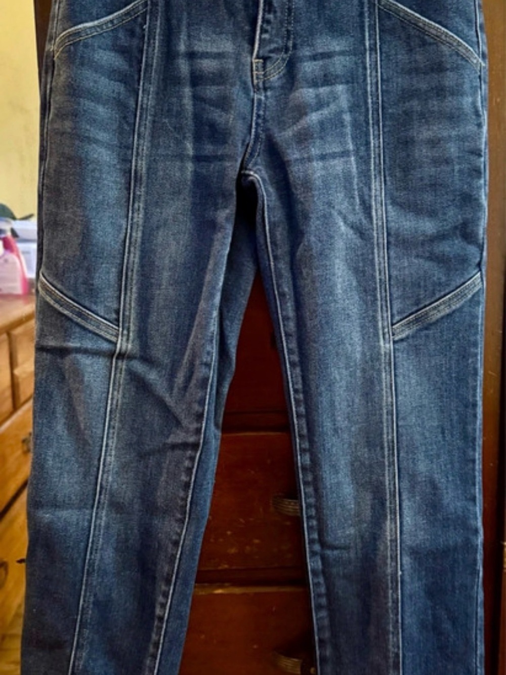 Kancan Dark Blue Women's Jeans - Classic Straight Leg